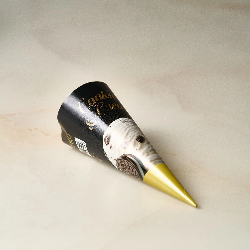 Custom Ice Cream Paper Cone Sleeve