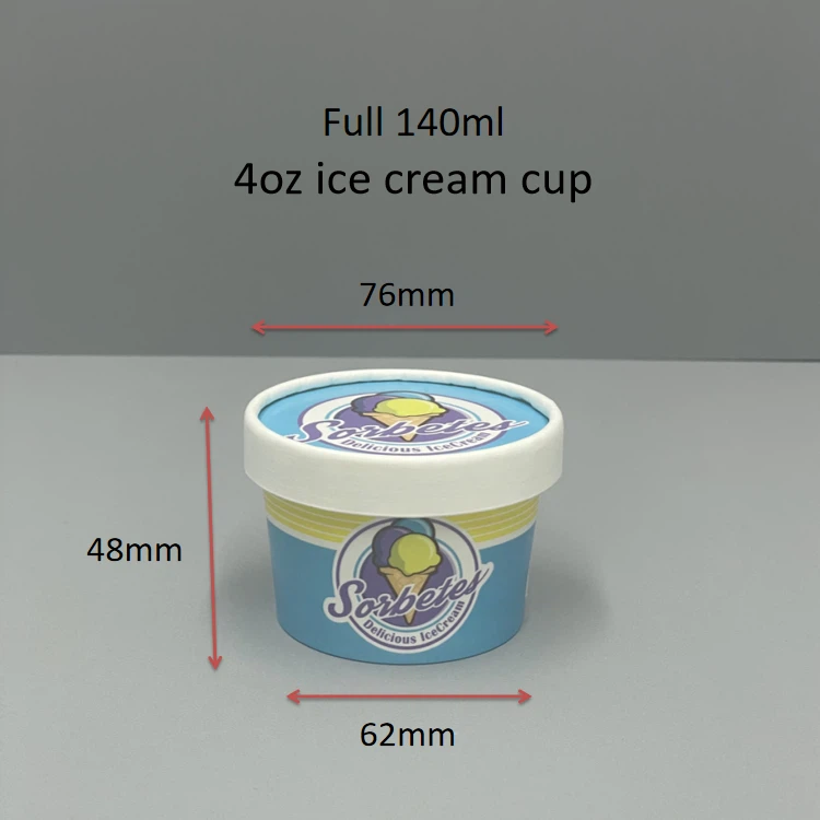 icecream paper cups yogurt tube 7