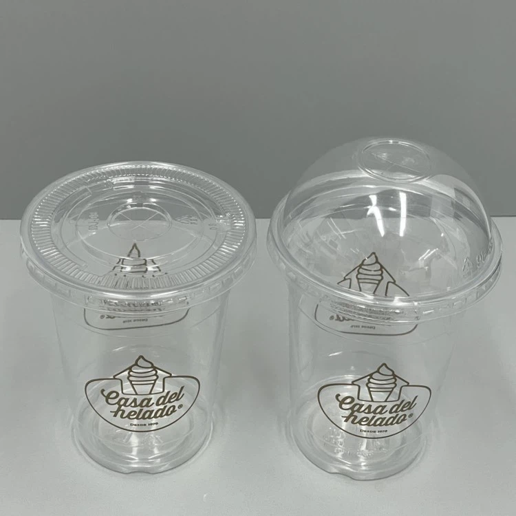12 oz Milkshake Clear Plastic Cups with Lids 1 12 oz Milkshake Clear Plastic Cups with Lids 1